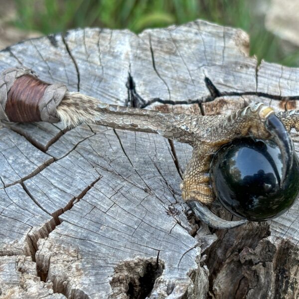Hawk Claw,Shamanic Talisman,Obsidian SOLD OUT
