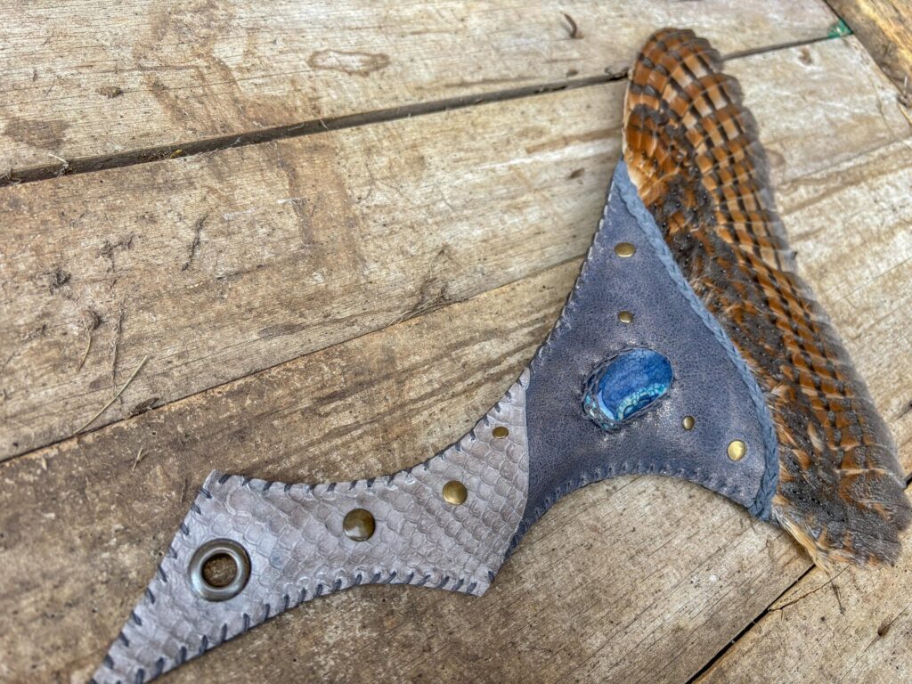 Large Smudge Fan,Owl Wing - Image 4