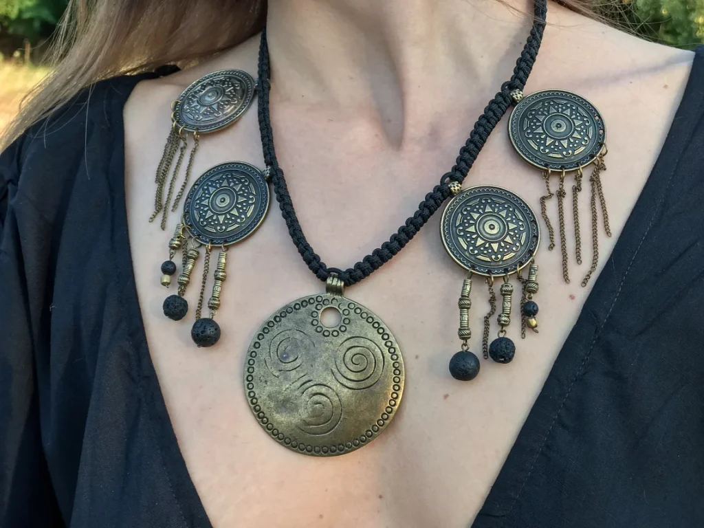 Eternal Triskelion necklace