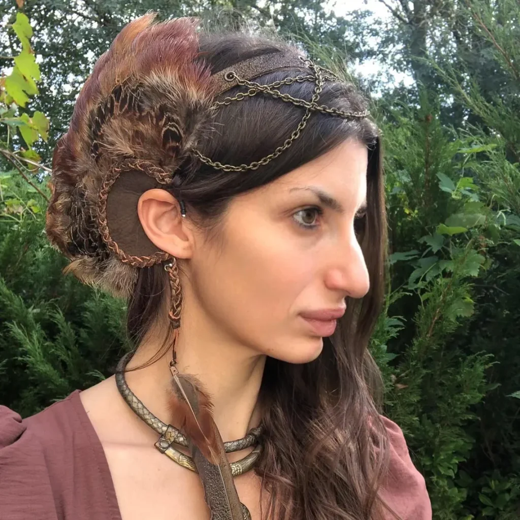 Bohemian Pheasant Headdress - Image 2