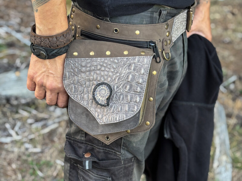 Handmade Leather Belt Bag - Image 8