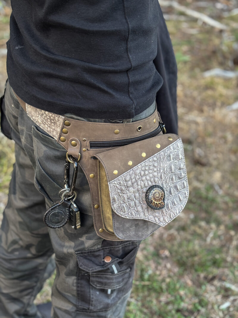 Handmade Leather Belt Bag - Image 7