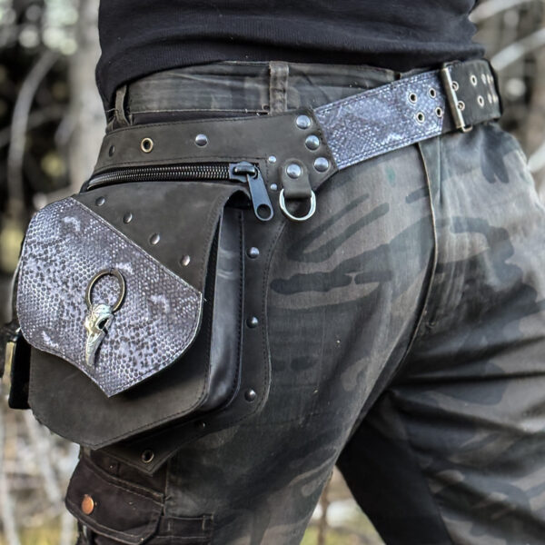 Handmade Leather Belt Bag