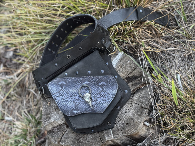 Handmade Leather Belt Bag - Image 4