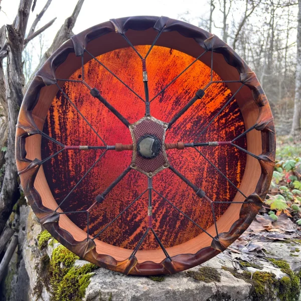 16" Goat Frame Drum Healers Gold