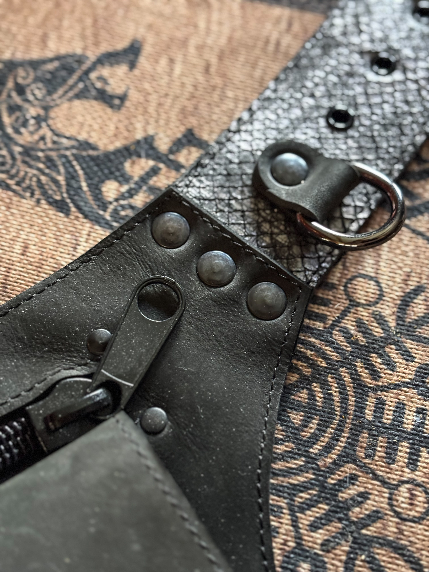 Handmade Leather Belt Bag - Image 3