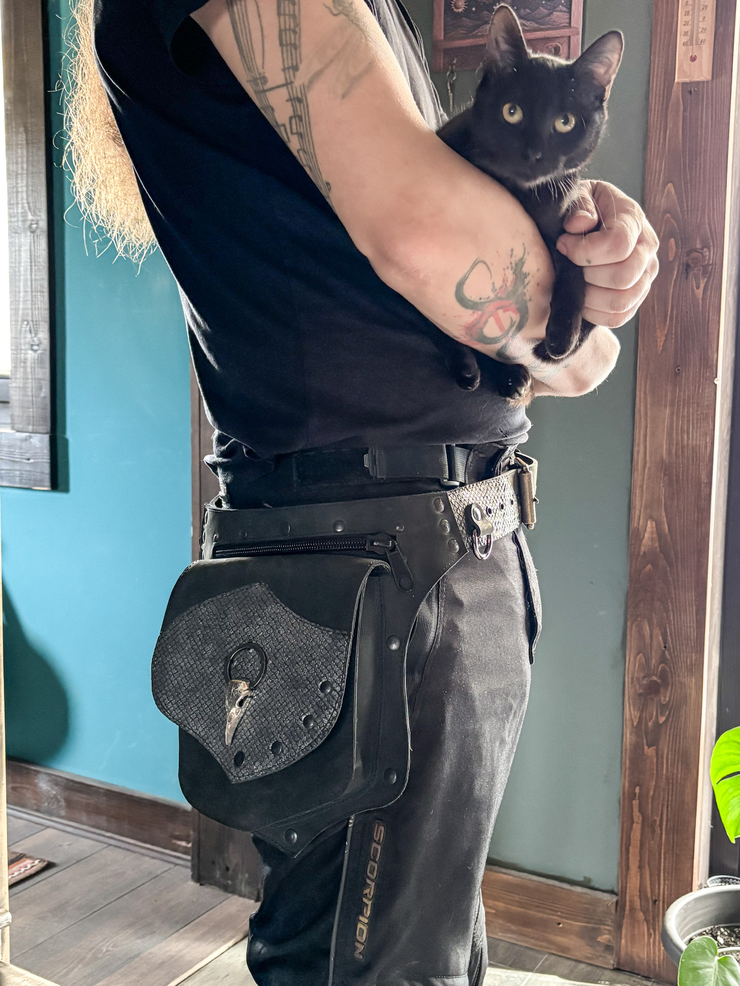 Handmade Leather Belt Bag - Image 14